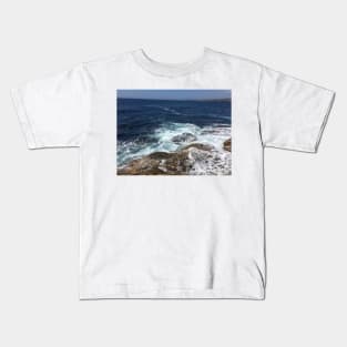 Beautiful water at Clovelly Beach, NSW Kids T-Shirt